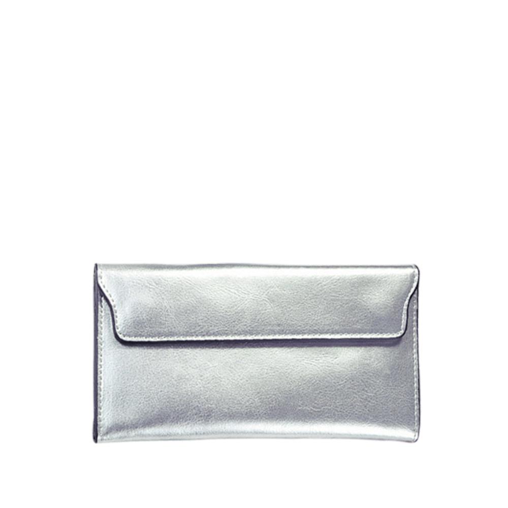 Wavlynn Jane Leather Fold Wallet - Slim Secure Storage in Timeless Genuine Leather