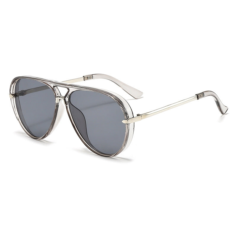 Westley 70s aviator sunglasses gradient lenses sculpted acetate frames gold metal arms deadstock vintage