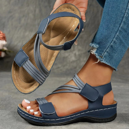 Women's Priscilla casual comfort sandals with supportive footbed for effortless everyday style