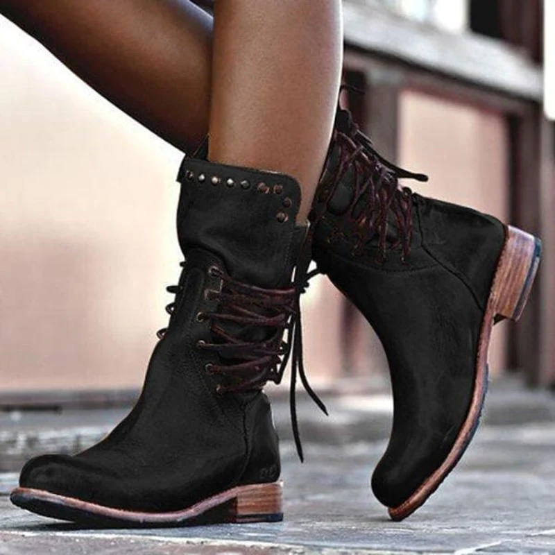 Brown classic comfort boots with cushioned support and timeless silhouette for everyday wear