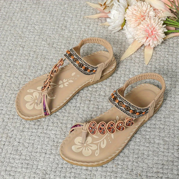 Women's comfort cushioned sandals with comfort support, elegant silhouette, and refined comfort design