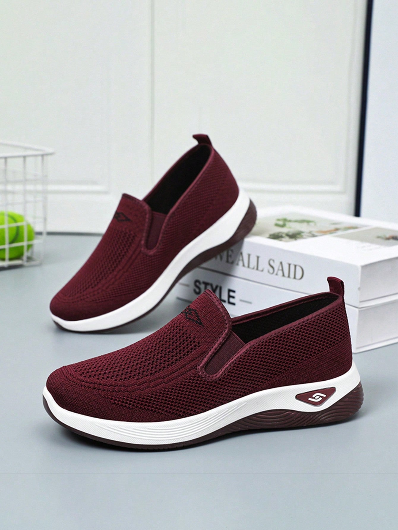 Beige lightweight comfort mesh summer shoes with breathable upper and cushioned flexible sole