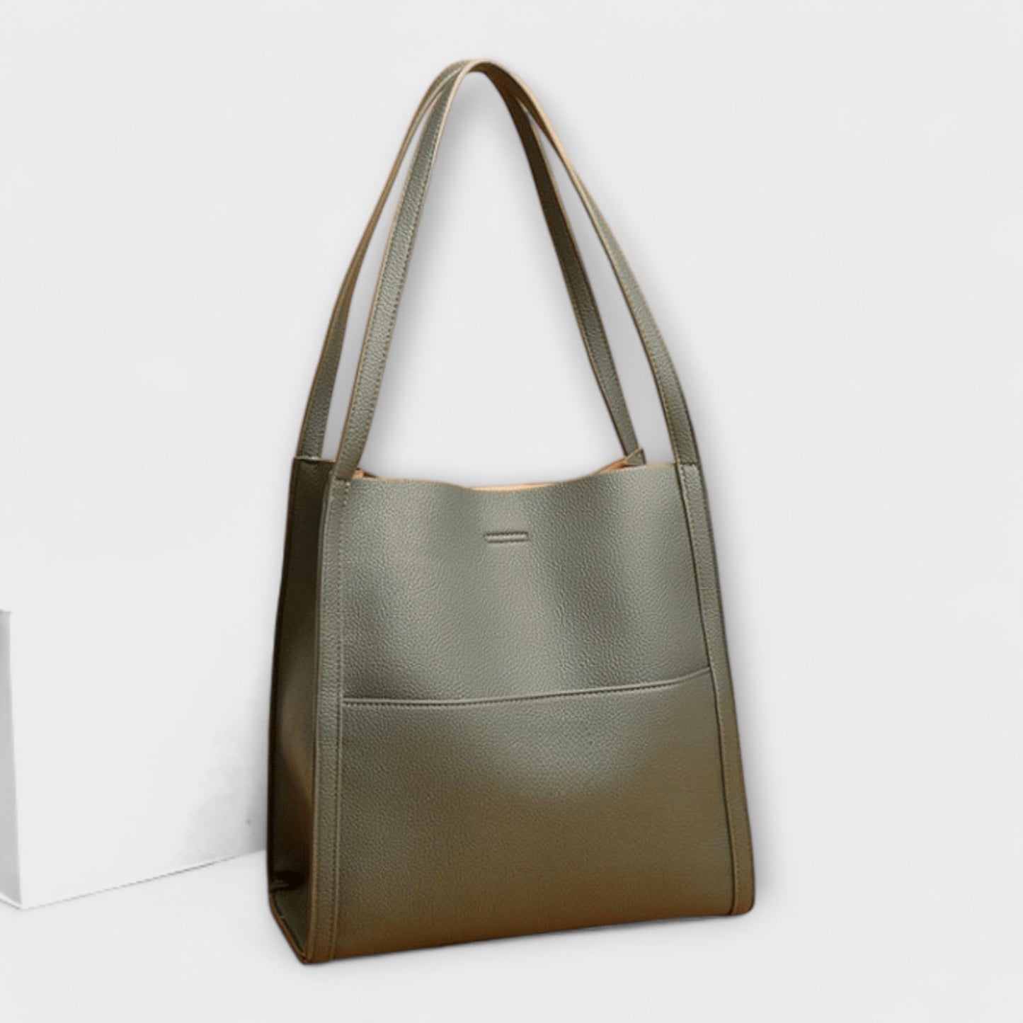 Freydis structured handbag minimalist design spacious interior elegant women's tote