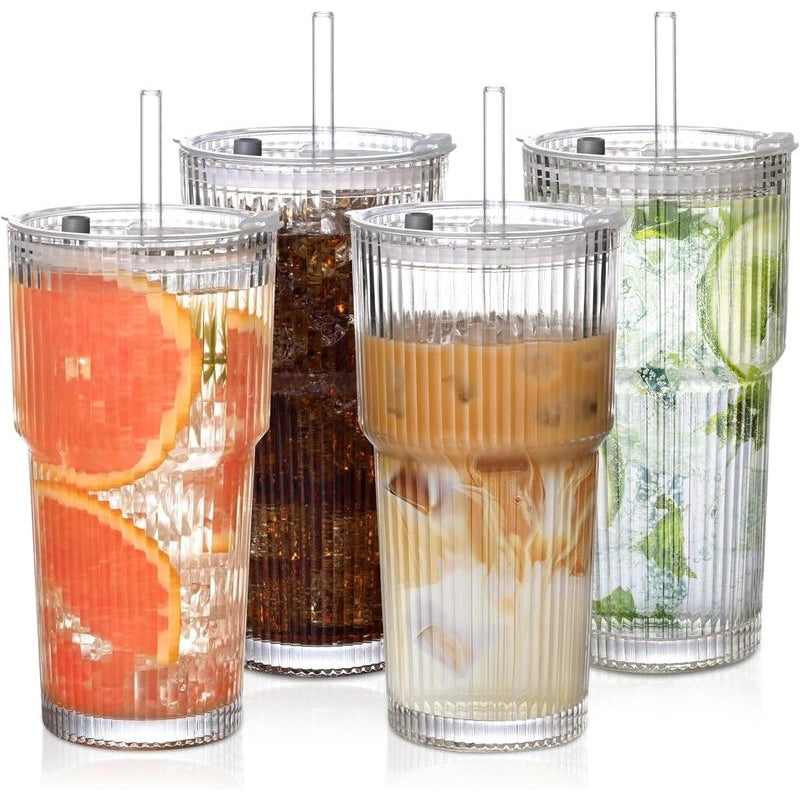 Ribbo Glass Tumbler - Wavlynn