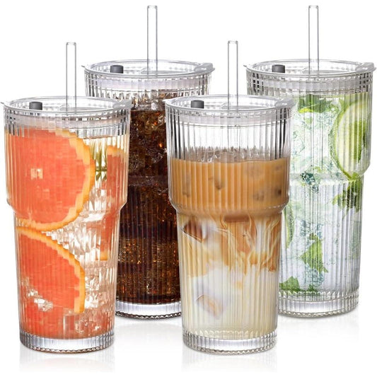 Ribbo Glass Tumbler - Wavlynn