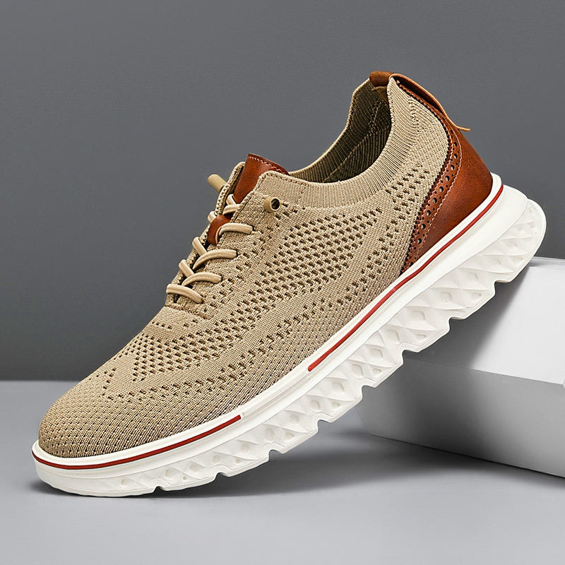 Fenwick comfort sneakers woven mesh upper lightweight ergonomic sole with elevated traction grip