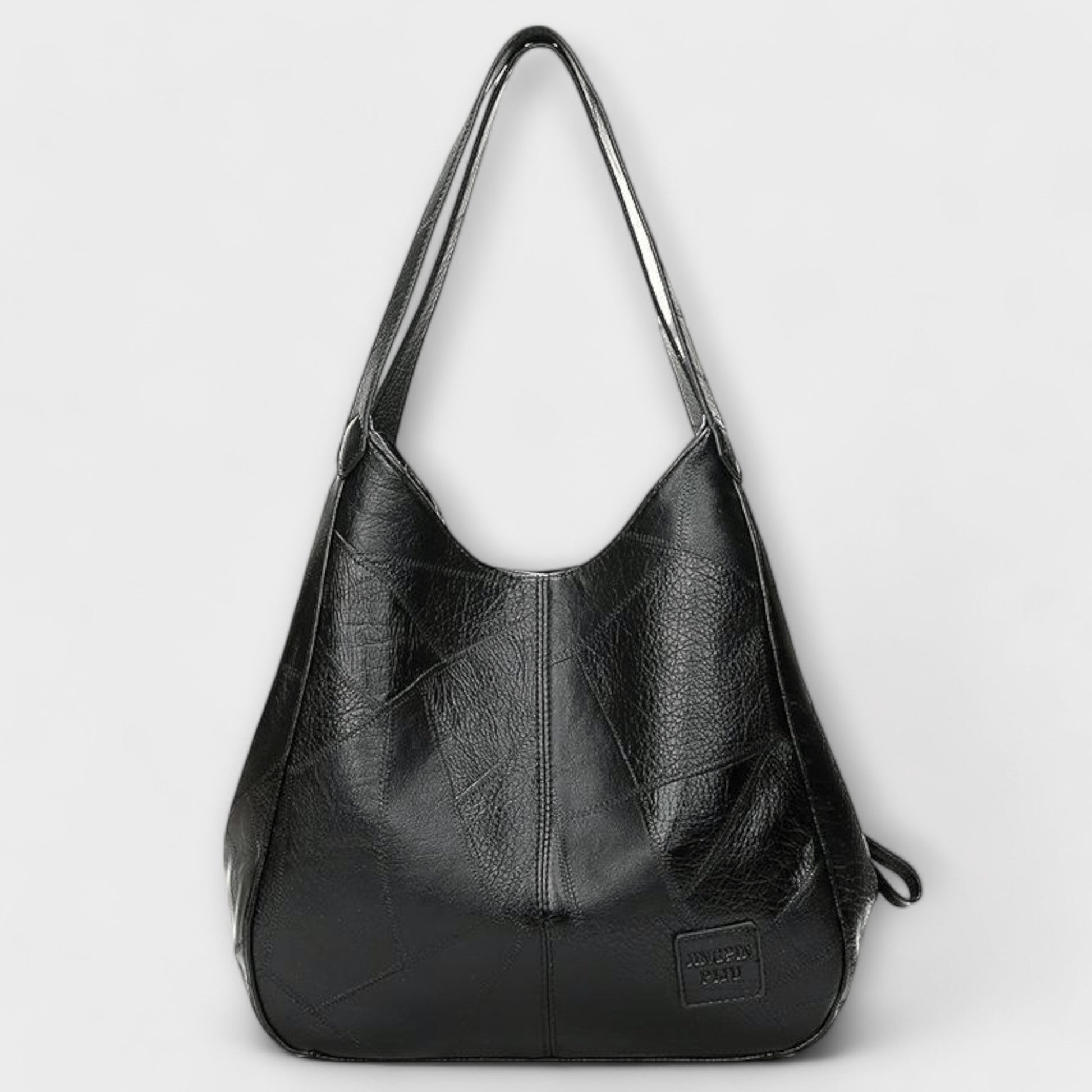 Freydis minimalist shoulder bag in classic neutral tone with sleek lines and spacious structured silhouette