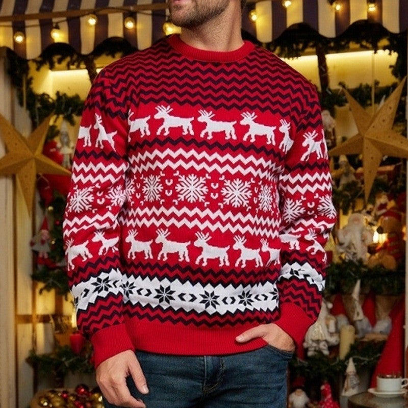 Little Snowflake Christmas Sweater white knit pullover with festive snowflake pattern holiday style