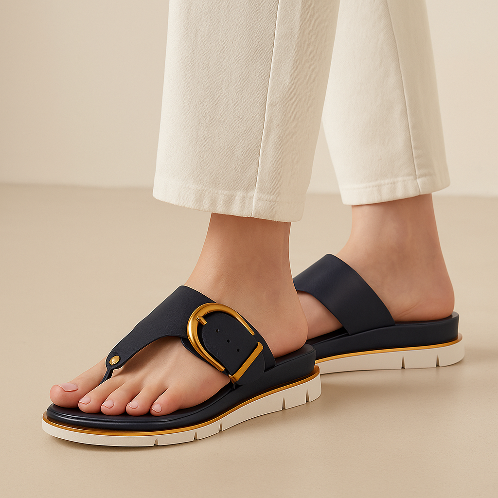 Women's Sage sandals with plush cushioned insole, refined silhouette and graceful everyday comfort design