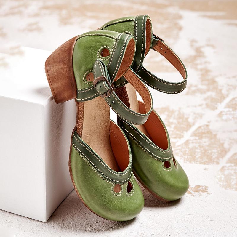 Women's Charlotte comfort low heel flat sandals with cushioned support for all-day comfort