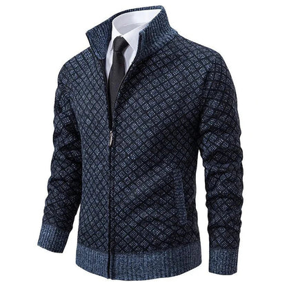 Sophisticated men's tailored jacket with refined design, modern slim fit, and timeless elegant style