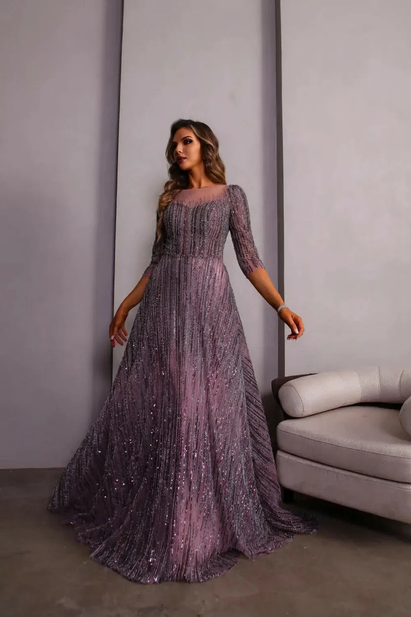 Terani Couture 251M4409 Mauve 16 Sale - Wavlynn