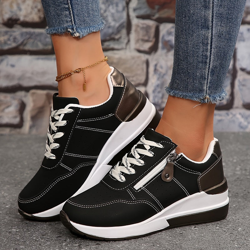 Scarlett™ women's comfort sneaker with ergonomic sole, elegant style for all-day comfort