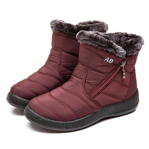 Women's Lori OrthoFit mid-calf winter boots with soft sole, sleek silhouette, comfort support