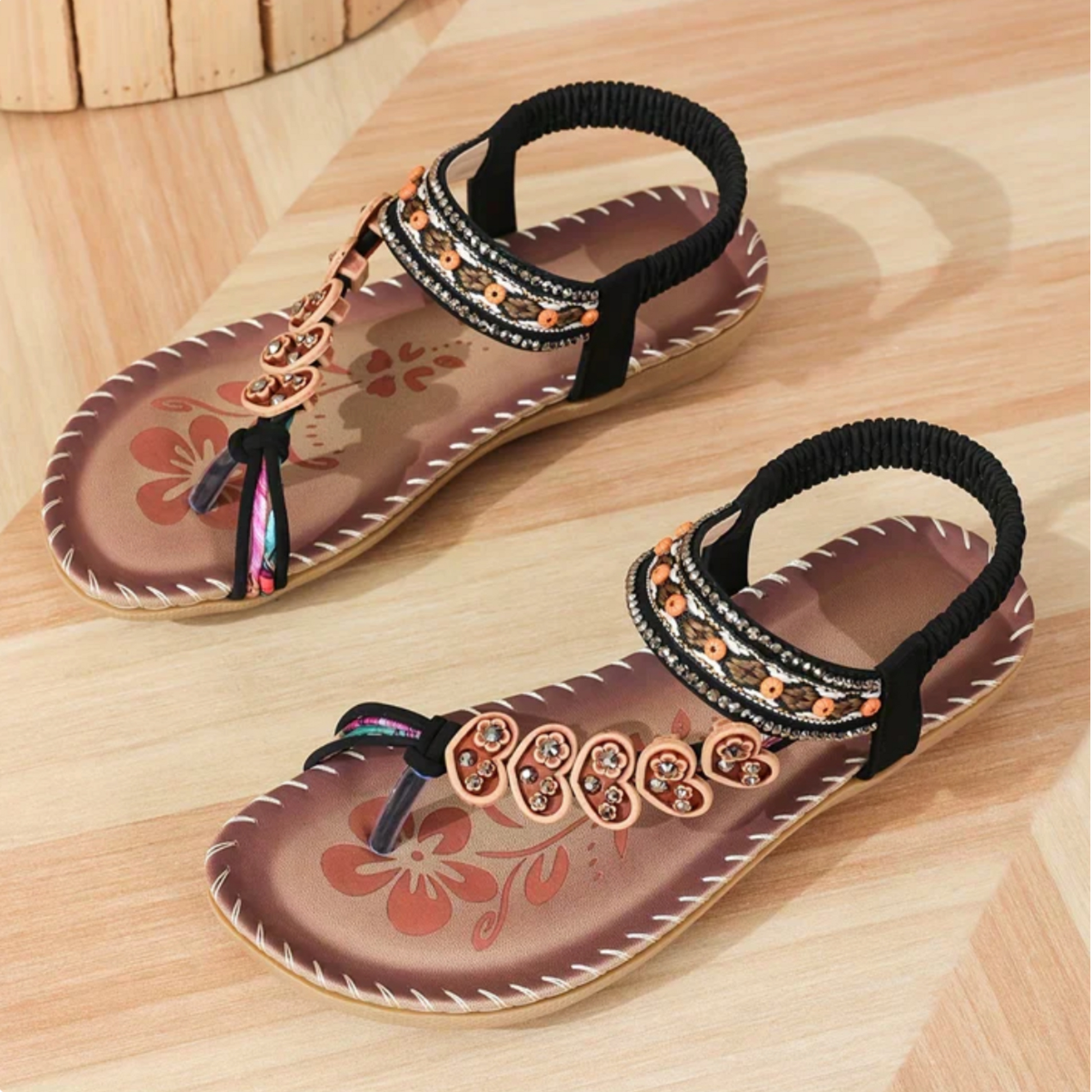 Solara boho beach sandals lightweight breathable design for effortless summer style and all-day comfort