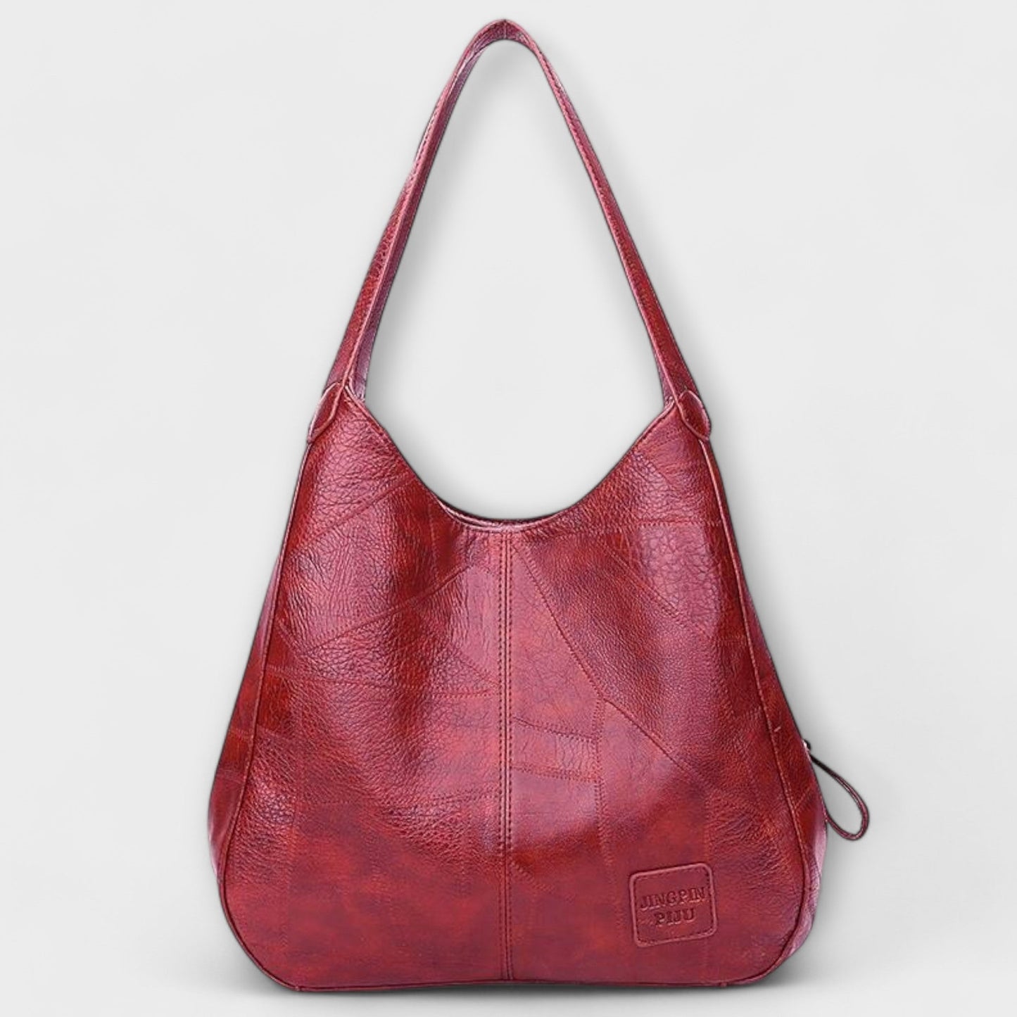 Freydis minimalist shoulder bag in classic neutral tone with sleek lines and spacious structured silhouette