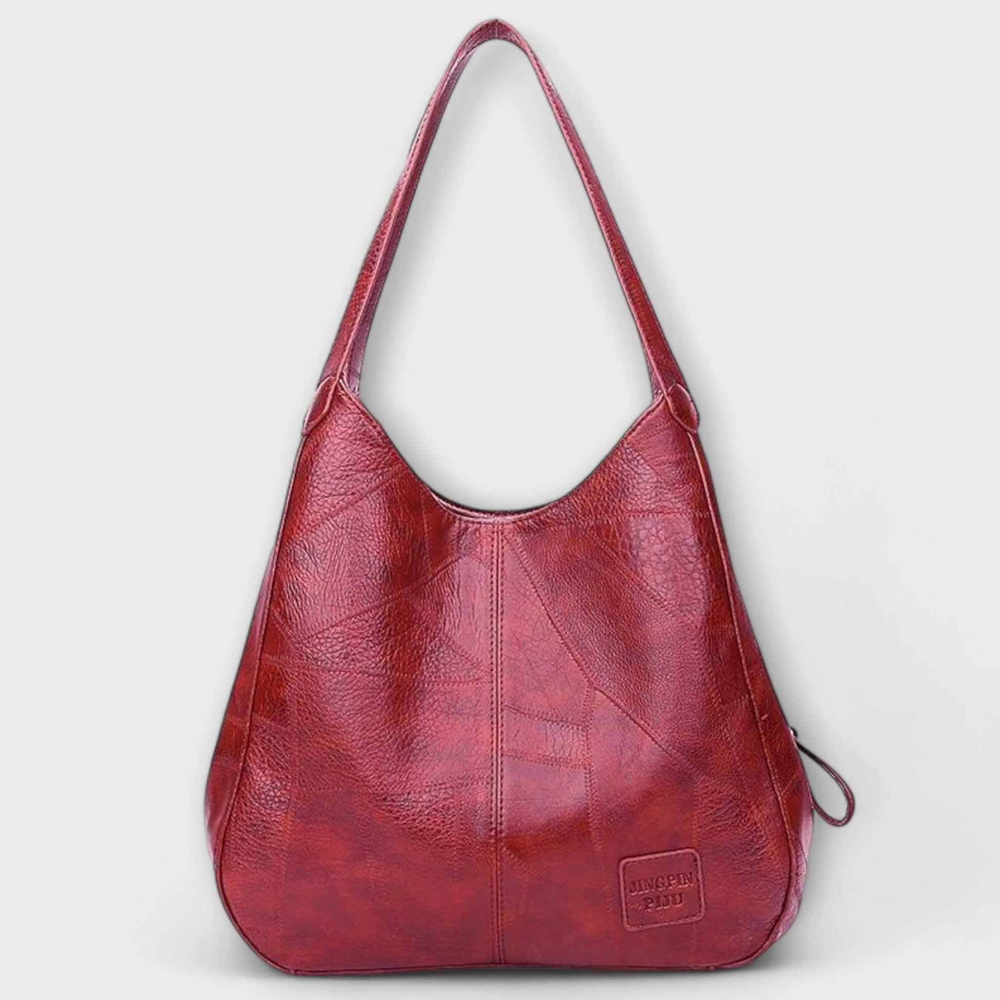Freydis minimalist shoulder bag in classic neutral tone with sleek lines and spacious structured silhouette