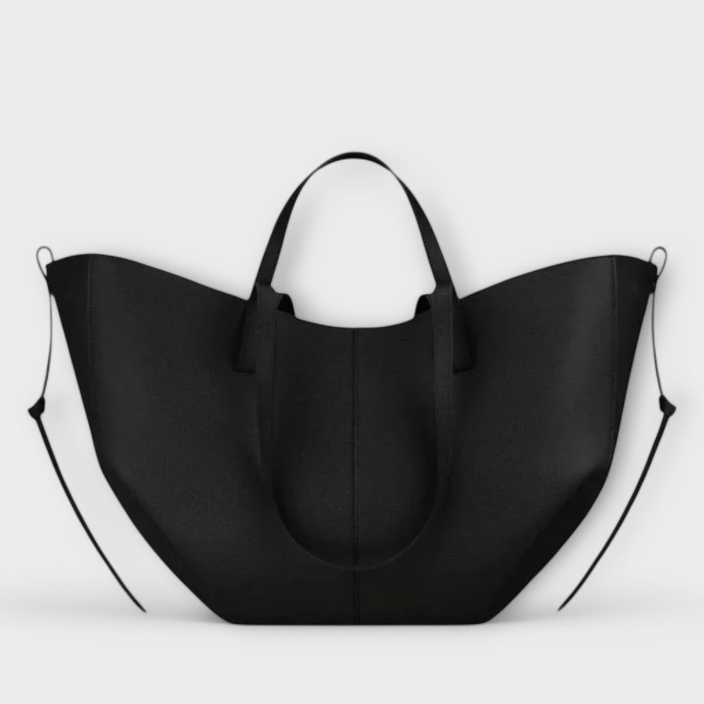 Gunnhild minimalist everyday tote bag spacious neutral-tone structured silhouette for shopping and travel