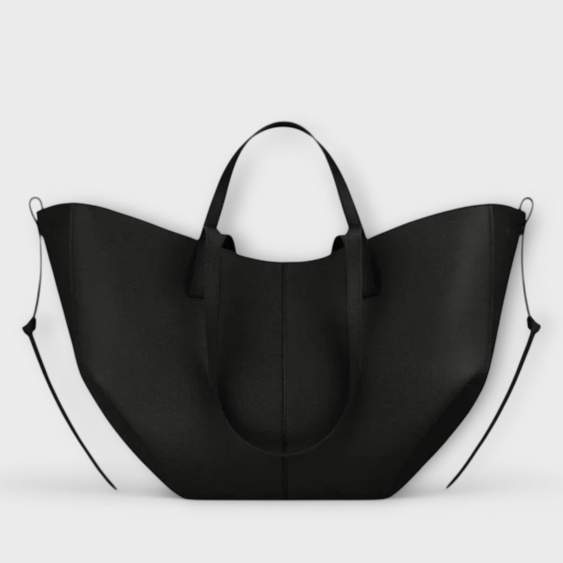 Gunnhild minimalist everyday tote bag spacious neutral-tone structured silhouette for shopping and travel
