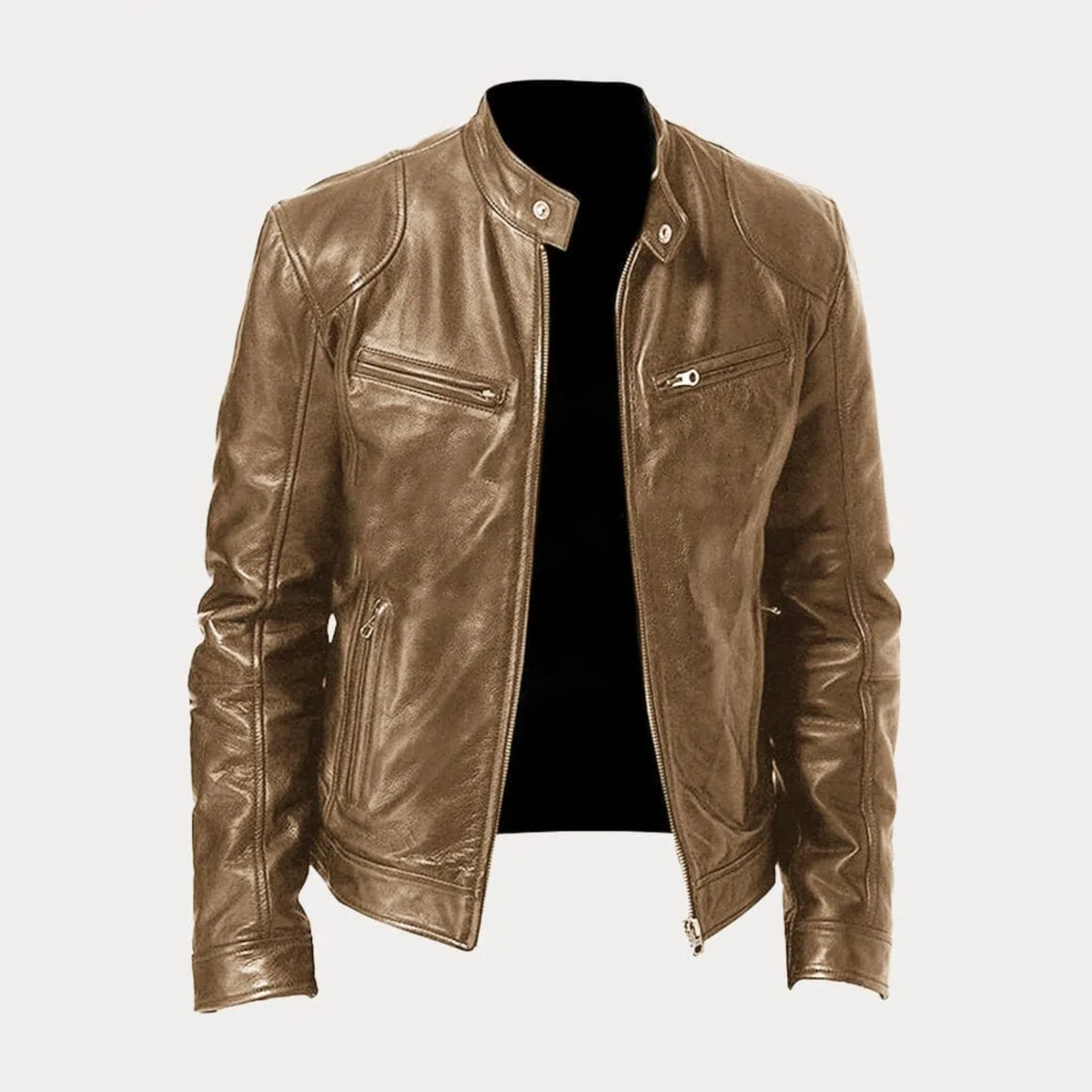 Men's black Blackout™ casual jacket with sleek structured design and sophisticated fit