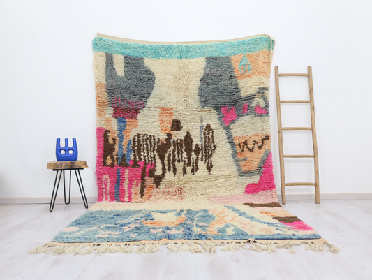 Tirra  Moroccan Rug 6'5" x 10'3" - Wavlynn