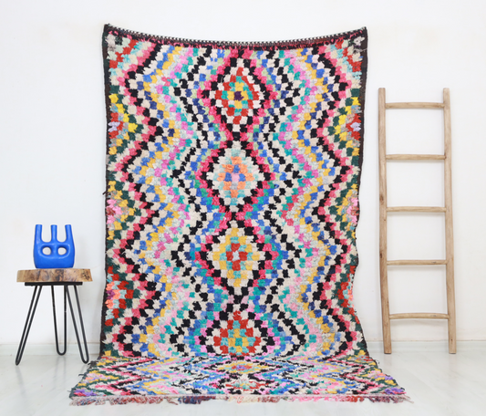 Aylana  Moroccan Rug 4'9" x 9'1" - Wavlynn