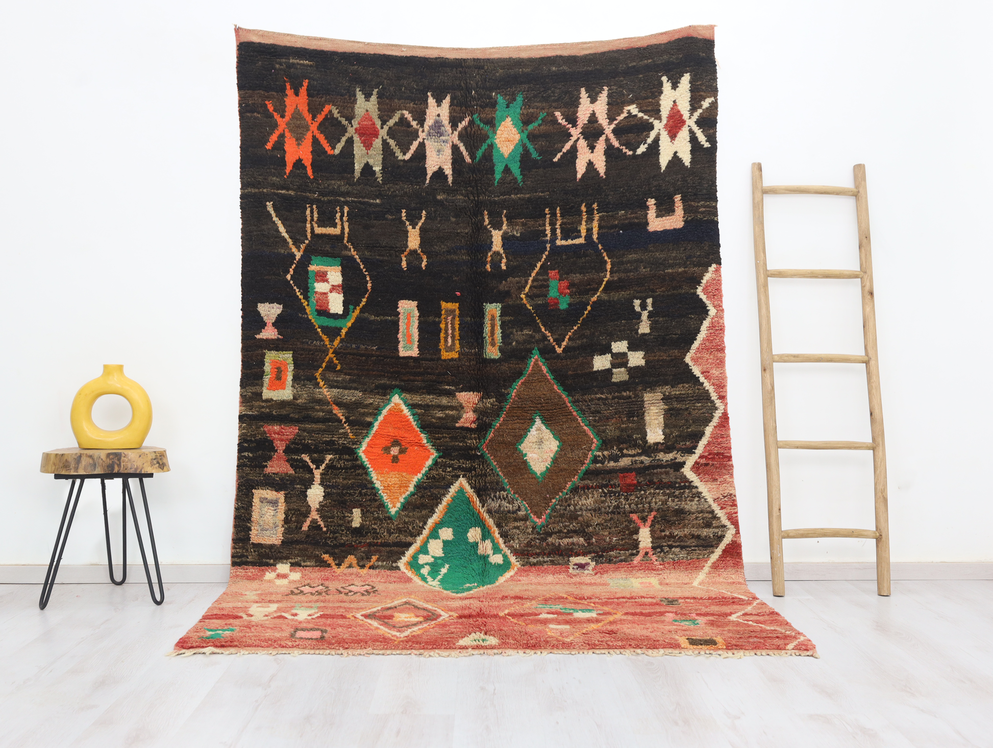 Isaffen Moroccan Rug 5'3" x 8'4" - Wavlynn