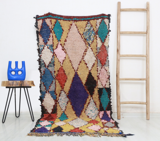 Aman  Moroccan Rug 3'0" x 6'6" - Wavlynn