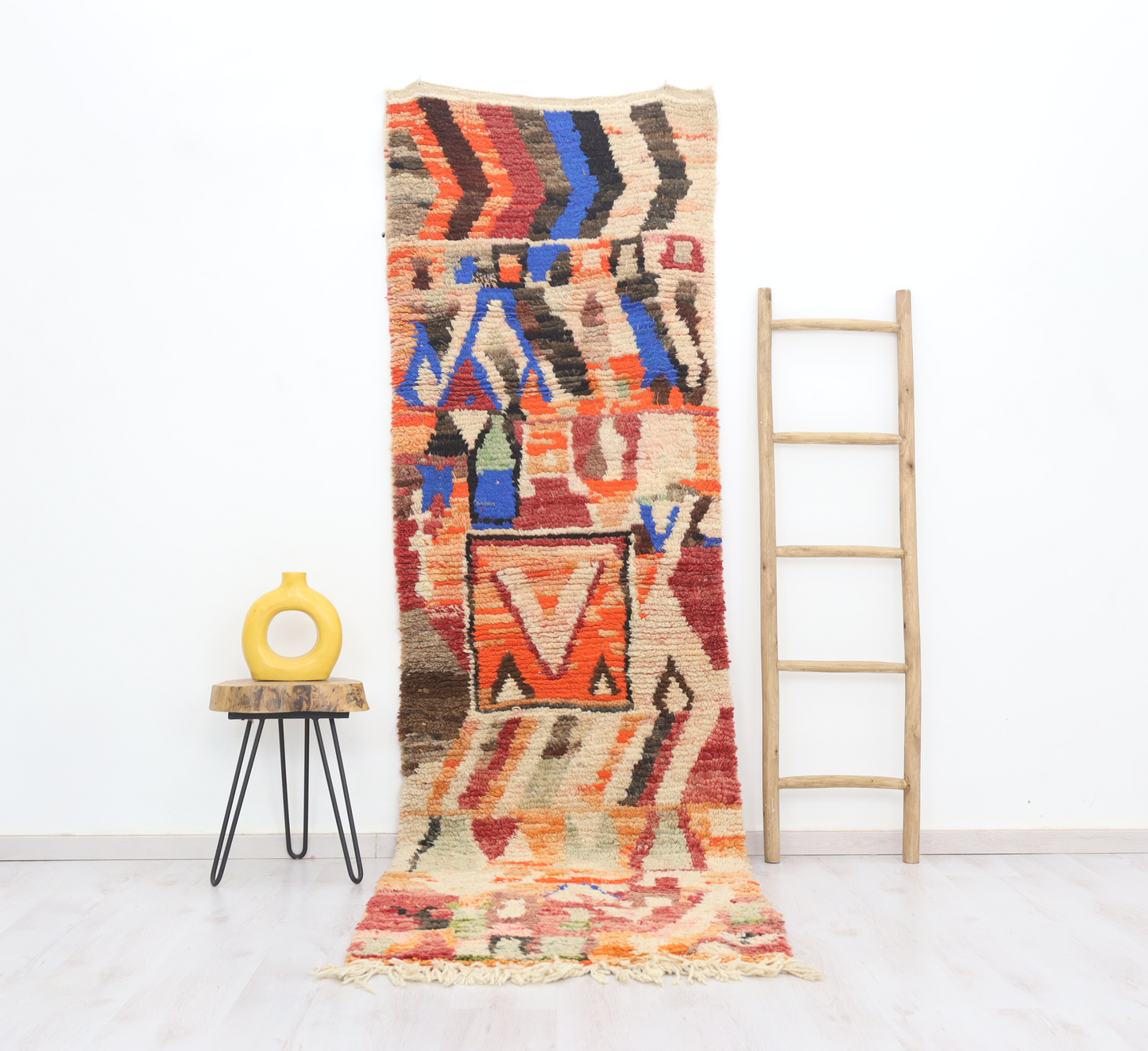 Tiddart Moroccan Rug 2'9" x 9'8" - Wavlynn