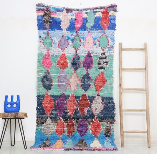 Tazult  Moroccan Rug 3'8" x 7'4" - Wavlynn