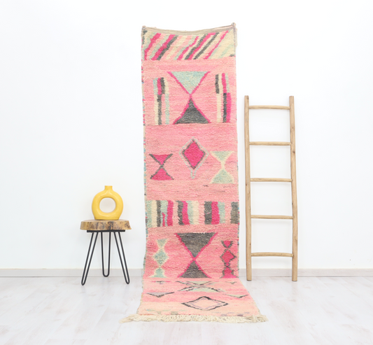 Assinan  Moroccan Rug 2'3" x 10'3" - Wavlynn