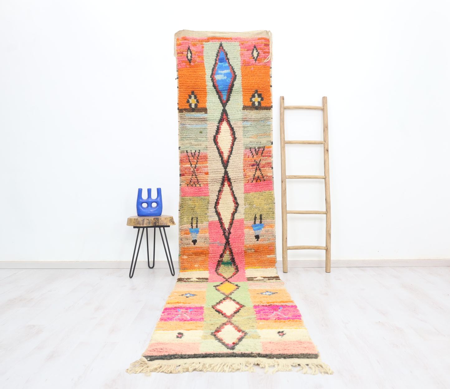 Ammud Moroccan Rug 2'6" x 13'2" - Wavlynn