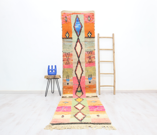 Ammud Moroccan Rug 2'6" x 13'2" - Wavlynn