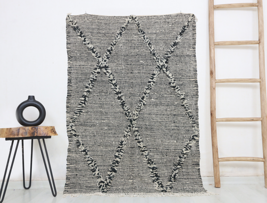 Azzad Moroccan Kilim Rug 3'0" x 4'6" - Wavlynn