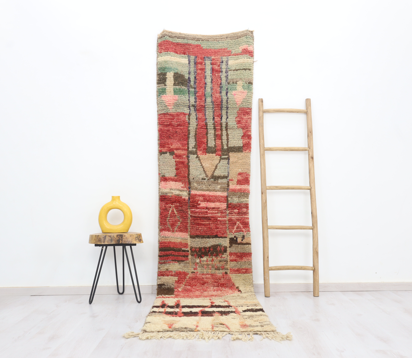 Imasse Moroccan Rug 2'4" x 9'7" - Wavlynn