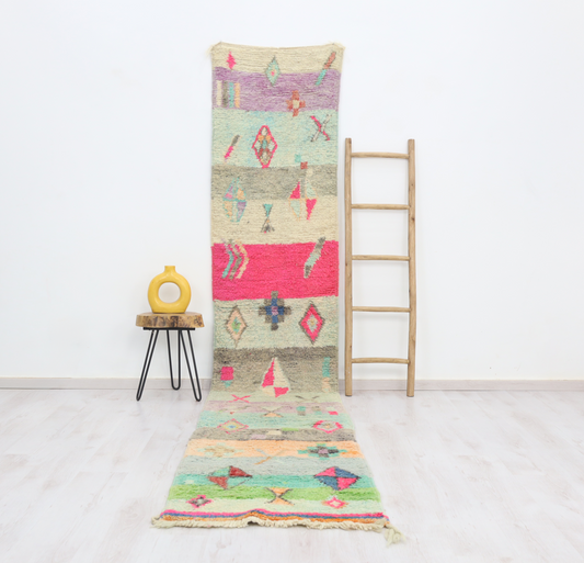 Antalas Moroccan Rug 2'6" x 13'3" - Wavlynn