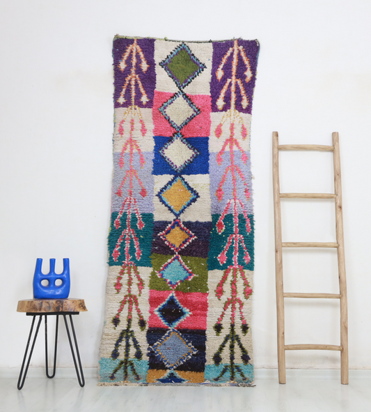 Djura  Moroccan Rug 2'8" x 7'1" - Wavlynn