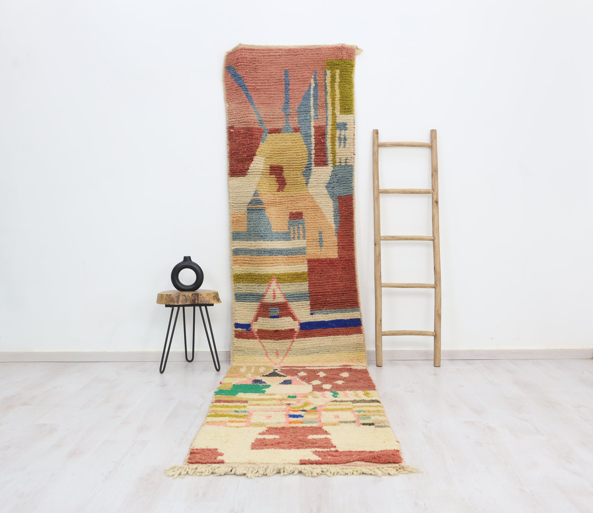 Lemsal  Moroccan Rug 2'8" x 12'7" - Wavlynn