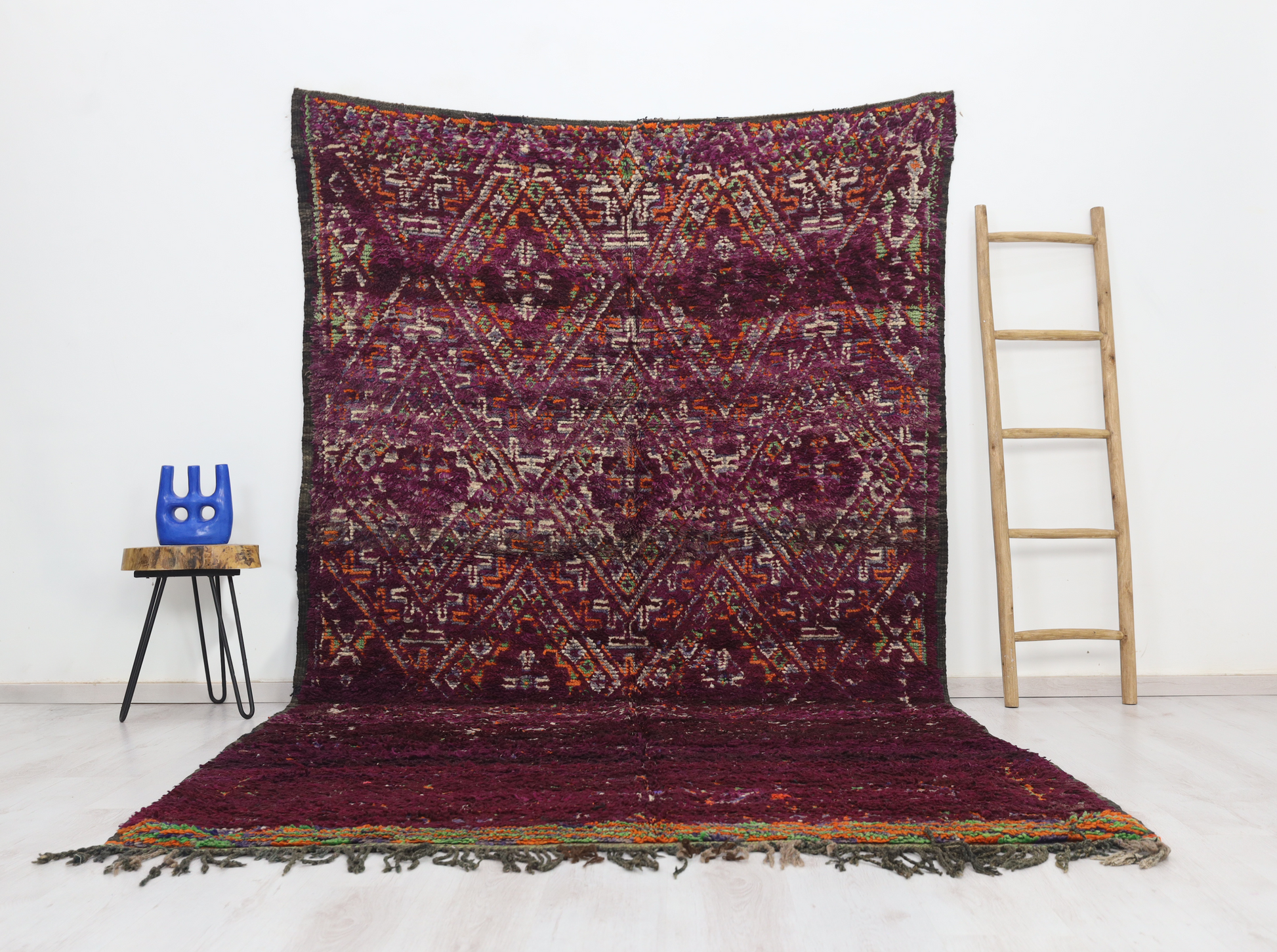 Arrawen Vintage Moroccan Rug  6'2" x 11'2" - Wavlynn