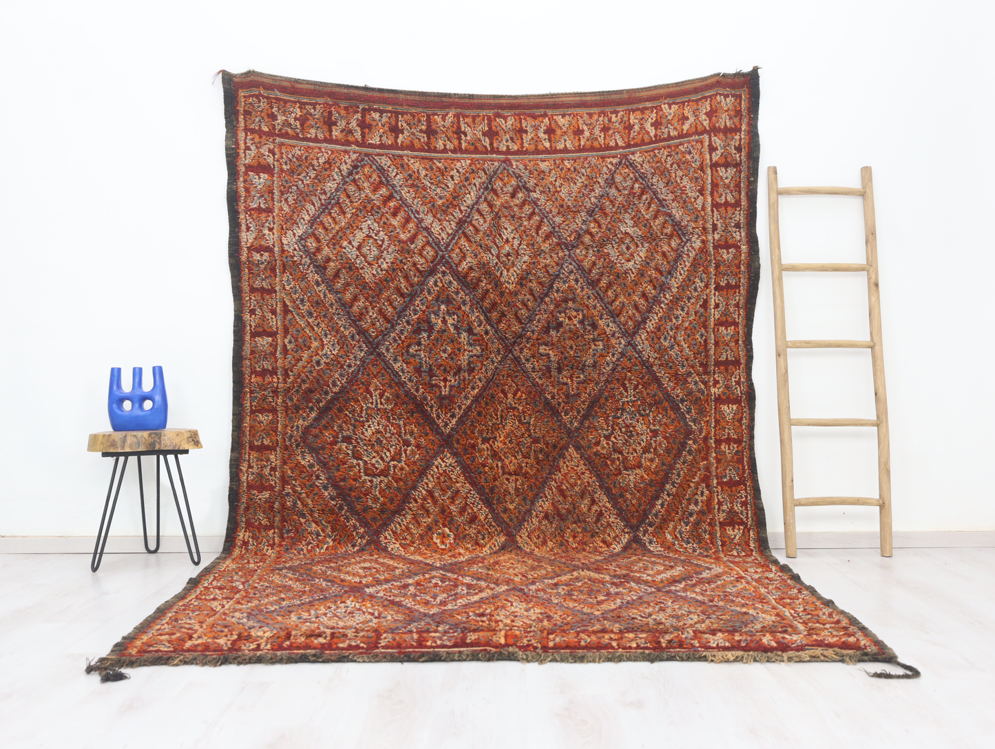 Tifral Vintage Moroccan Rug  6'8" x 10'2" - Wavlynn