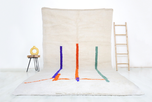 Axlindar Beni Ourain Rug 7'8" x 14'1" - Wavlynn