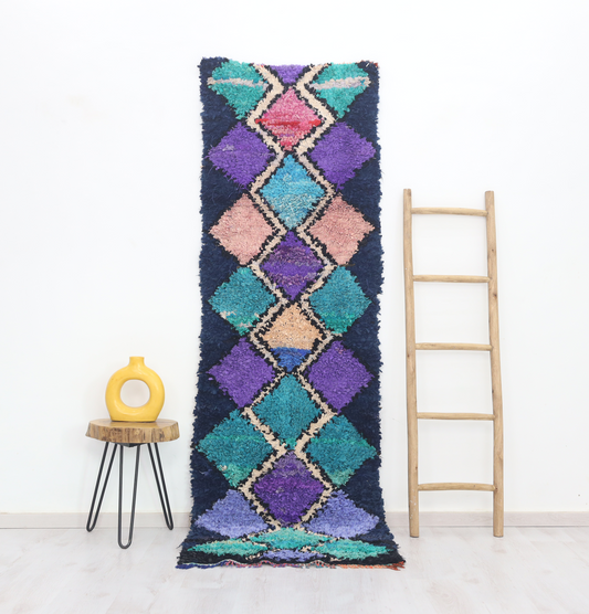 Tifan Moroccan Rug 2'5" x 8'2" - Wavlynn