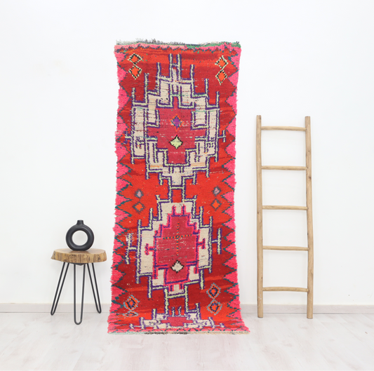 Amnayaz Moroccan Rug 2'8" x 8'1" - Wavlynn