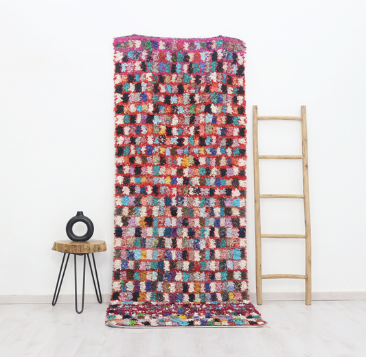 Maslay Moroccan Rug 3'3" x 8'8" - Wavlynn