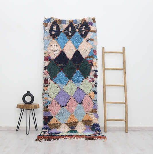 Tihlit Moroccan Rug 3'3" x 7'9" - Wavlynn