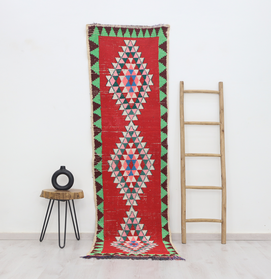 Tiniri Moroccan Rug 2'5" x 8'4" - Wavlynn