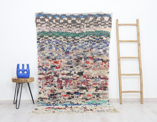 Akli  Moroccan Rug 4'1" x 7'0" - Wavlynn