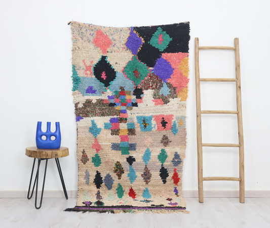 Segguma Moroccan Rug 3'5" x 6'5" - Wavlynn