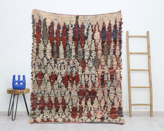 Tifawan Moroccan Rug 5'2" x 7'3" - Wavlynn