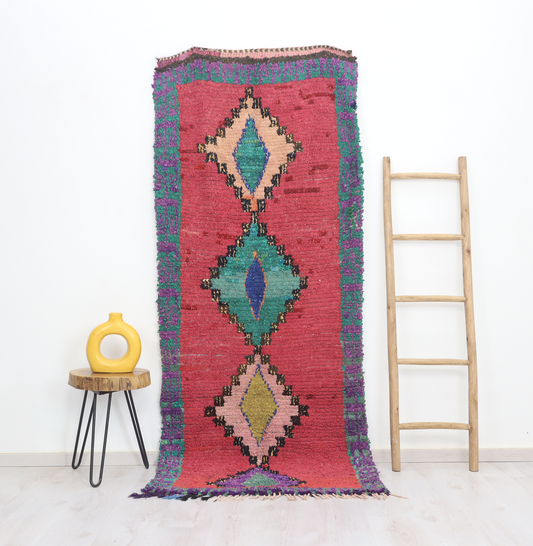 Tamenna Moroccan Rug 3'3" x 8'1" - Wavlynn